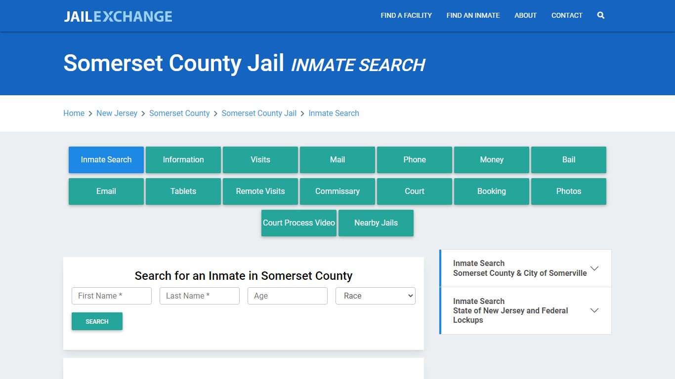 Somerset County Jail, NJ Inmate Search: Roster & Mugshots